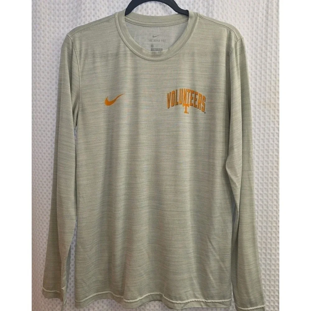 Set Of 2 Nike Dri-FIT Tennessee Volunteers T Shirts Long Sleeve Small Team Issue